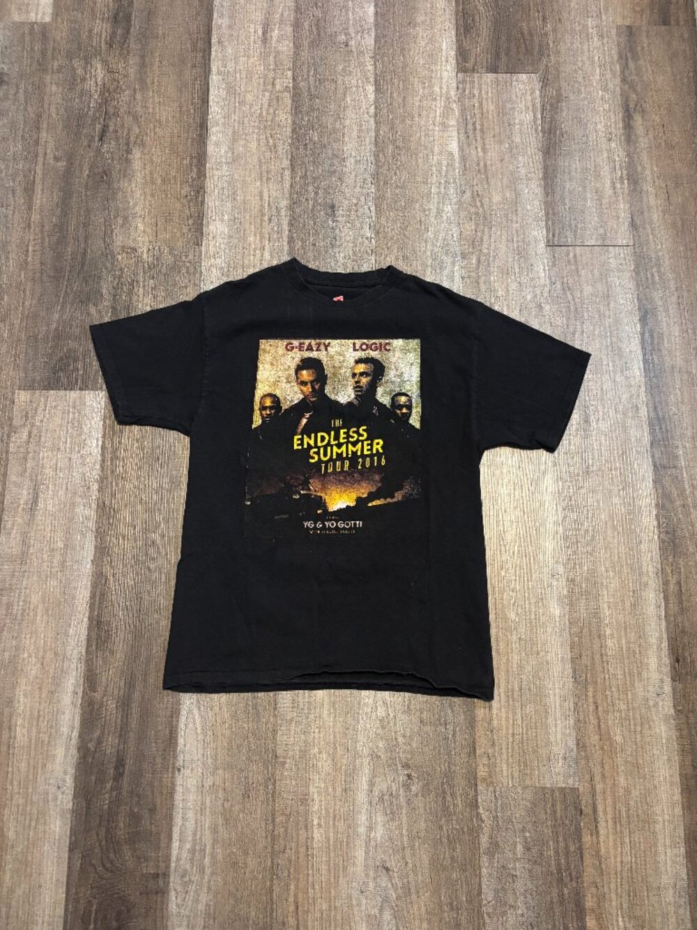 2016 Logic & G-Eazy Endless Summer Tour Tee Shirt